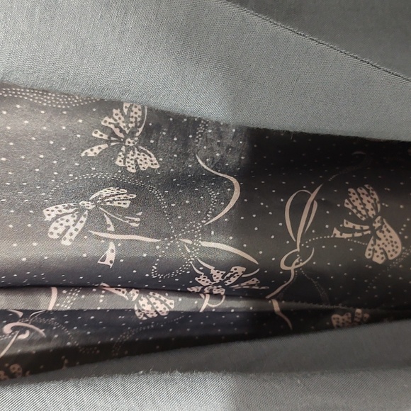 Lauren Conrad Blue Gray Cropped Blazer w/ Ruched 3/4 Sleeves sz 12 - Picture 5 of 9